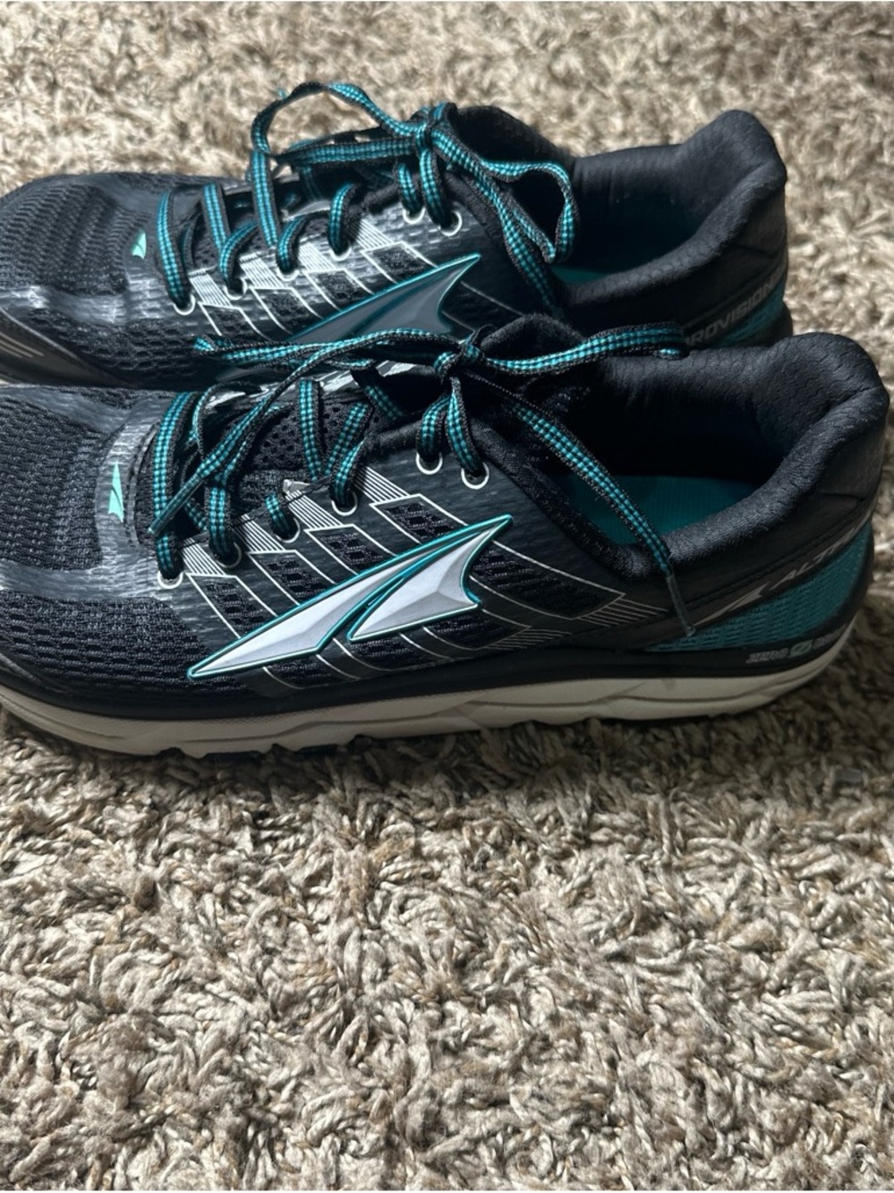 Altra Provision Women’s 9.5 Zero Drop GuideRail Running Shoes Black Teal - Picture 8 of 8